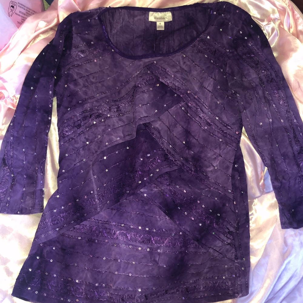 Sequin Bohemian Top